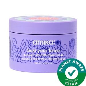 Amika Bust Your Brass Shampoo & Repair Mask